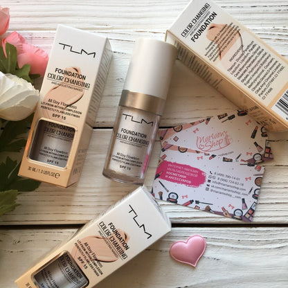 TLM Foundation® | Altijd de perfecte kleur Foundation!