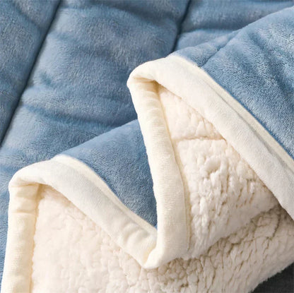 Delopi Ellena LuxeWarm Lamswollen-Fleecedecke