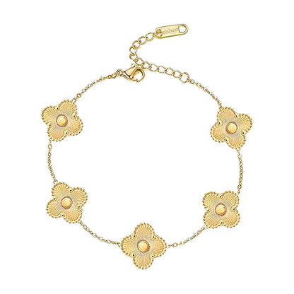 Delopi Valentina - Elegante Klaveren Armband