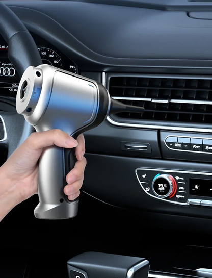 Krachtige Draadloze Mini-Stofzuiger – Lichtgewicht voor Auto en Thuis