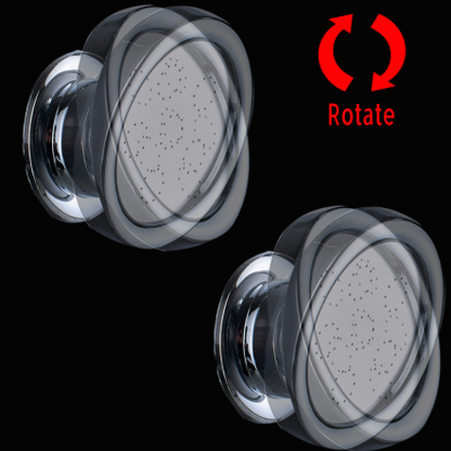 Luxe Douchepaneel Opbouwdouche VoordeelPaleis® Sanos LCD Goud brushed TK1
