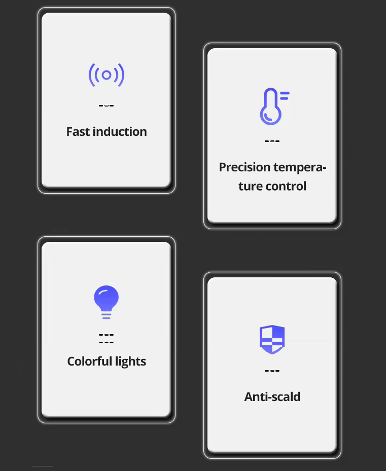 VoordeelPaleis® AquaMax Platinum Wellness Plafond Thermostatische Doucheset 3 weg Inbouw Plafond LED regendouche Mat Zwart