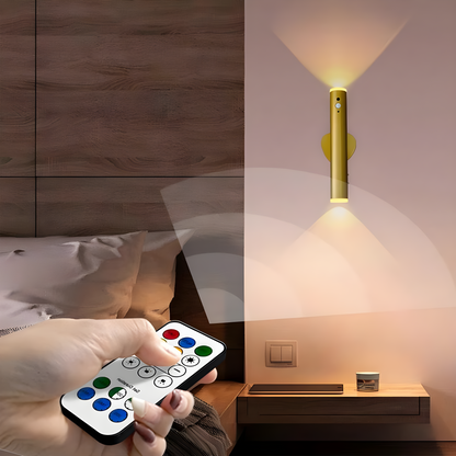 Draadloze LED-wandlamp met bewegingssensor en dimfunctie
