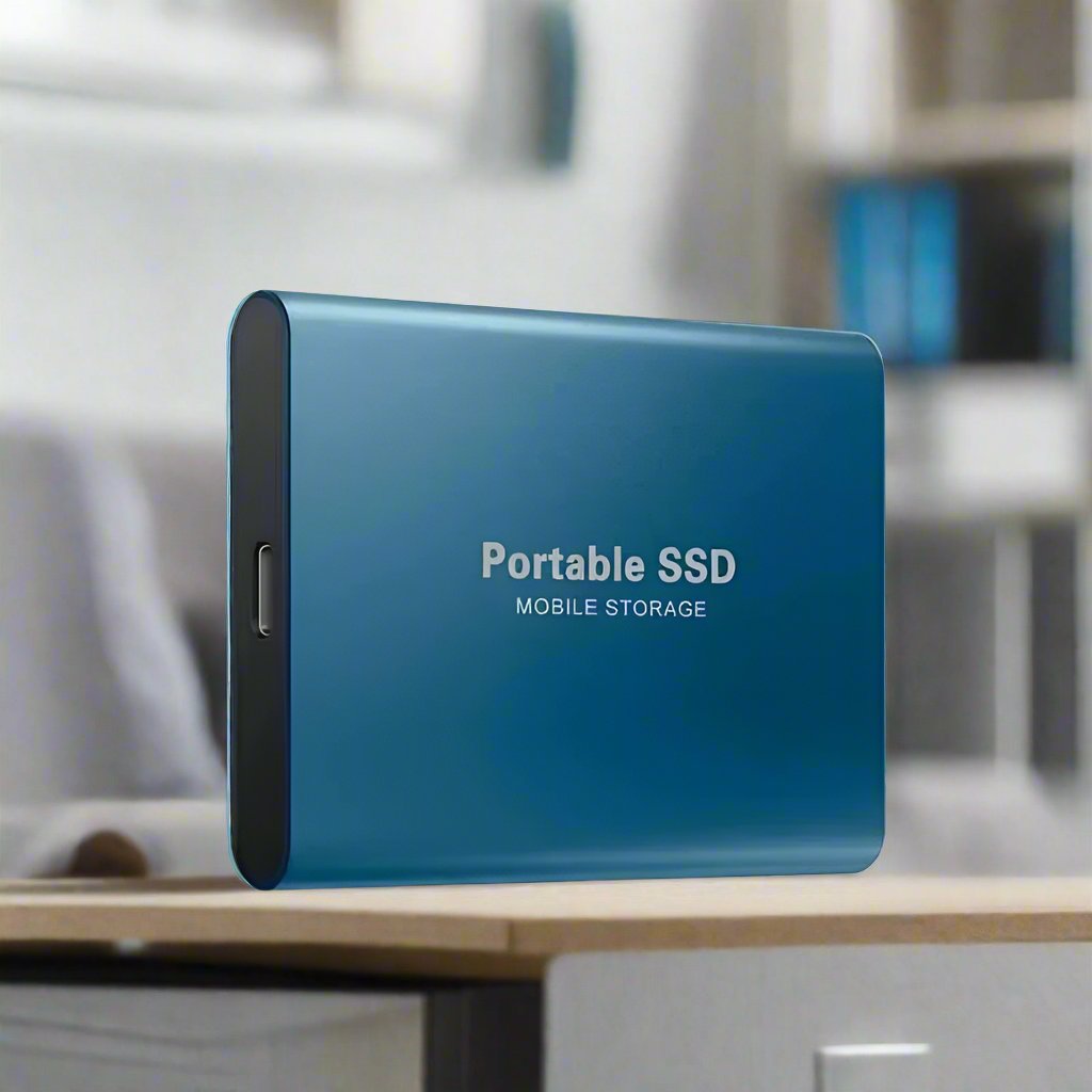 Draagbare externe SSD Supersnel | Mobiele opslag | Snelle opslag voor laptop en pc