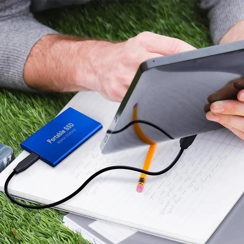 Draagbare externe SSD Supersnel | Mobiele opslag | Snelle opslag voor laptop en pc