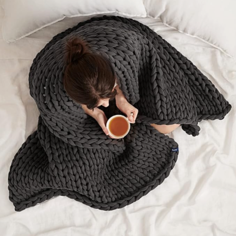 Dreamblanket Slaapdeken – Gewatteerde Biokatoenen Deken voor Ontspanning en Stressverlichting