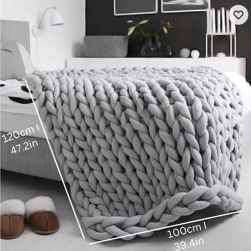 Dreamblanket Slaapdeken – Gewatteerde Biokatoenen Deken voor Ontspanning en Stressverlichting