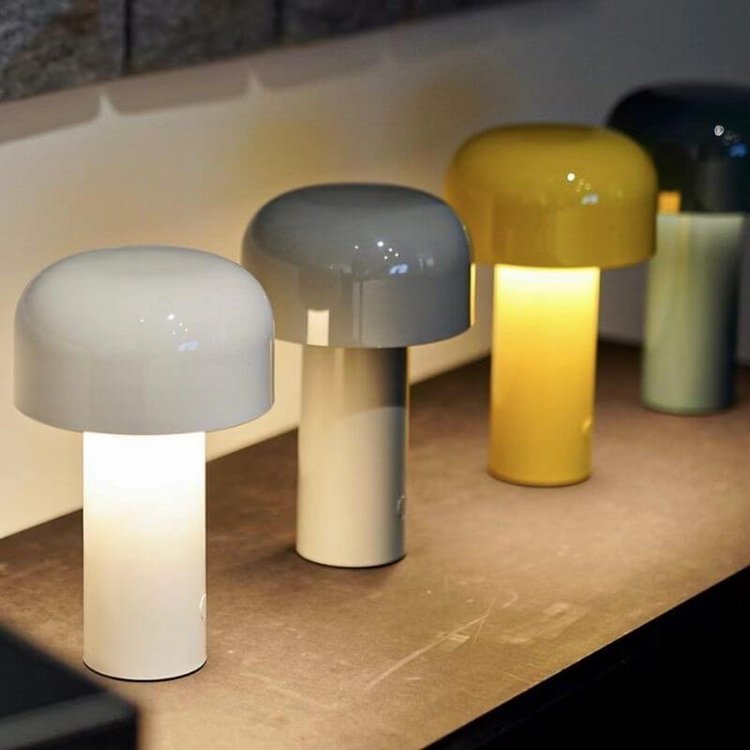 Dulopi HaloGleam | Paddenstoel Oplaadbare Tafellamp