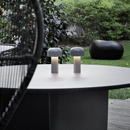 Dulopi HaloGleam | Paddenstoel Oplaadbare Tafellamp