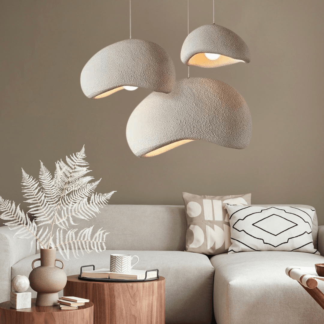 Lumière Bordeaux – Dimbare Hanglamp van Metaal en Glas voor Sfeervolle Verlichting
