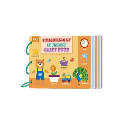 Educatief Activiteitboek – Vormherkenning en Concentratie, Duurzaam Karton – Voor Kinderen vanaf 3 Jaar