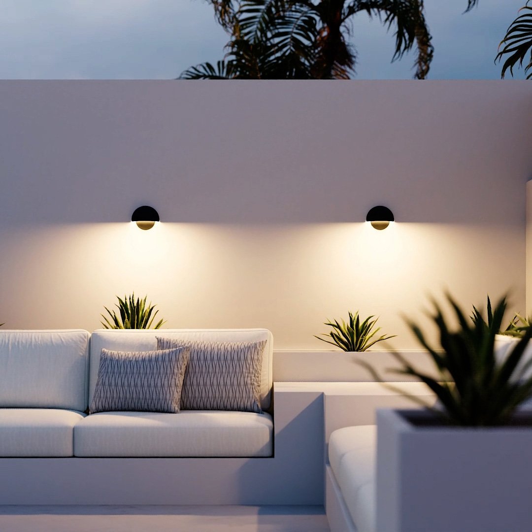 Elegante LED Wandleuchte voor Binnen en Buiten