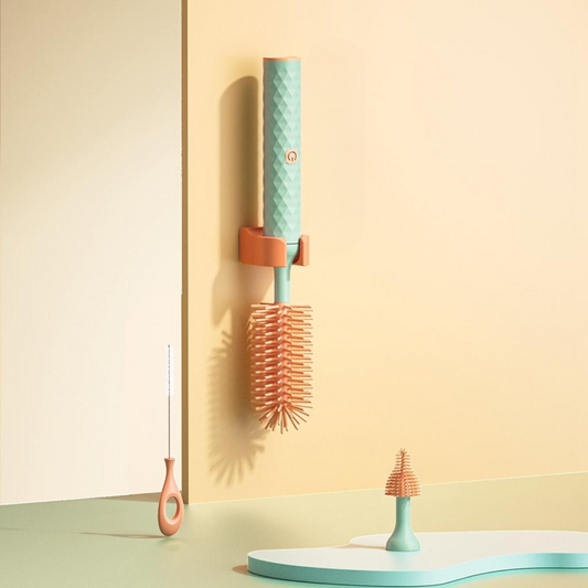 Elektrische Flessenborstel – Krachtige Siliconen Reiniging, USB-oplaadbaar, Voor Babyflessen en Meer