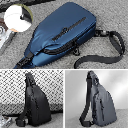 UrbanShield Waterdichte Crossbody Tas met Anti-Diefstal Design