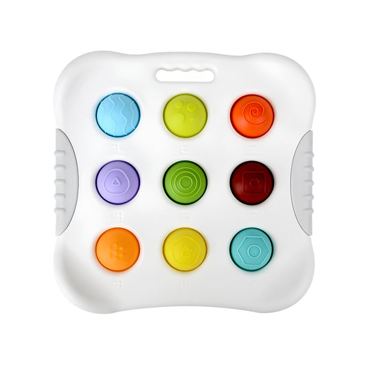 Fidget Speelgoed – Educatief Pop-it Speelgoed van Hoogwaardig BPA-vrij Siliconen – Stimuleert Motoriek en Concentratie