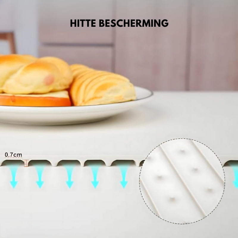 VP Oprolbare Warmhoudplaat | Nooit Meer Koud Eten