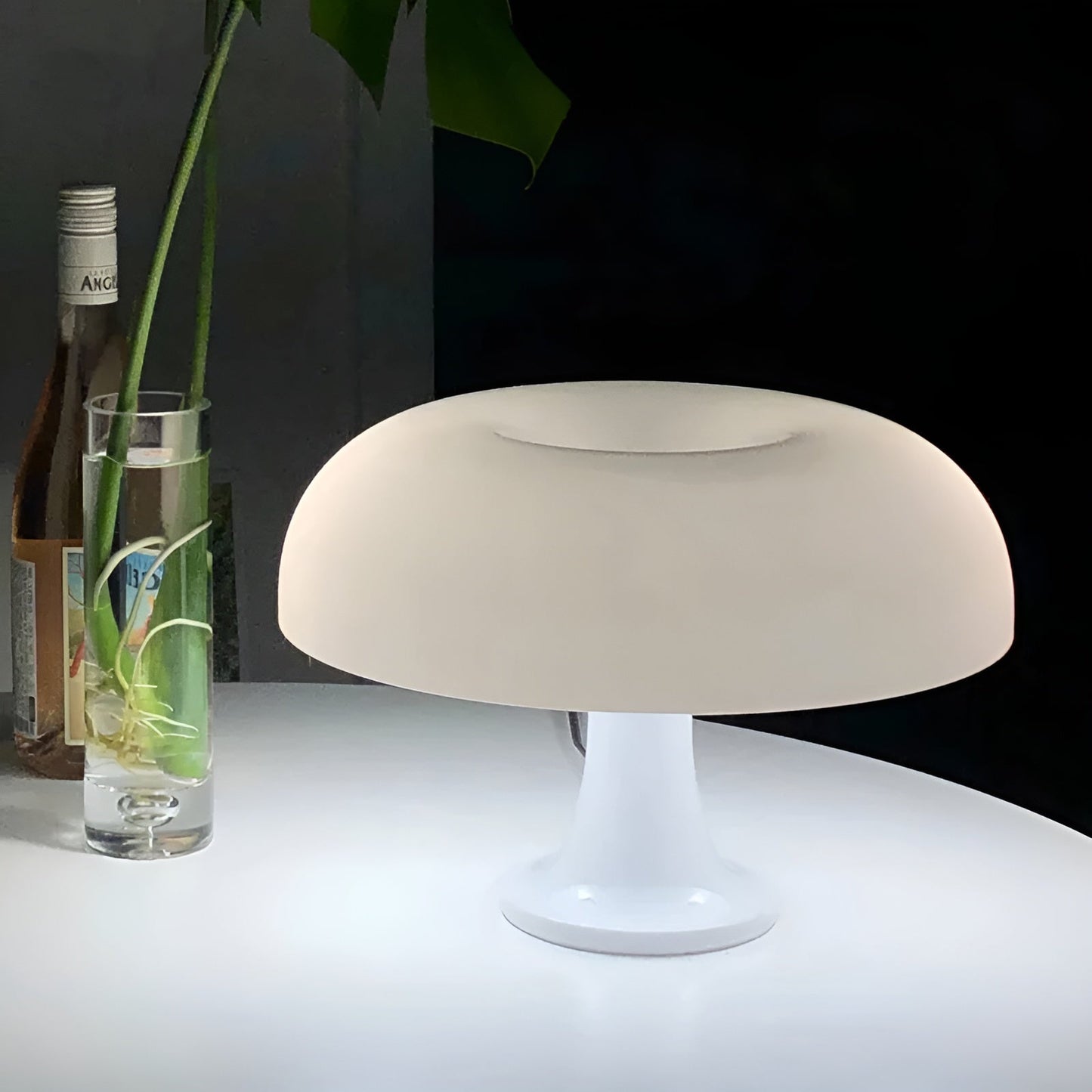 Garduru Minimalistische snoerloze LED paddestoel tafellamp
