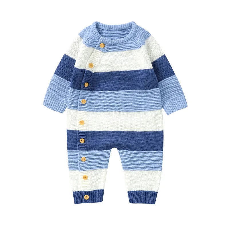 Gebreide Romper – Zacht en Comfortabel, Ideaal voor Koude Maanden
