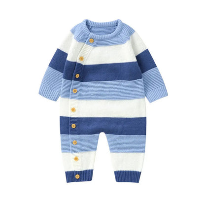 Gebreide Romper – Zacht en Comfortabel, Ideaal voor Koude Maanden