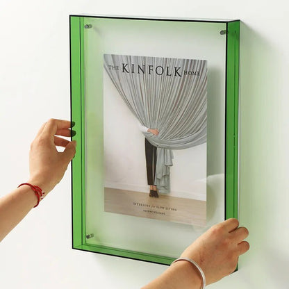 Gekleurd Transparant Acryl Fotolijst