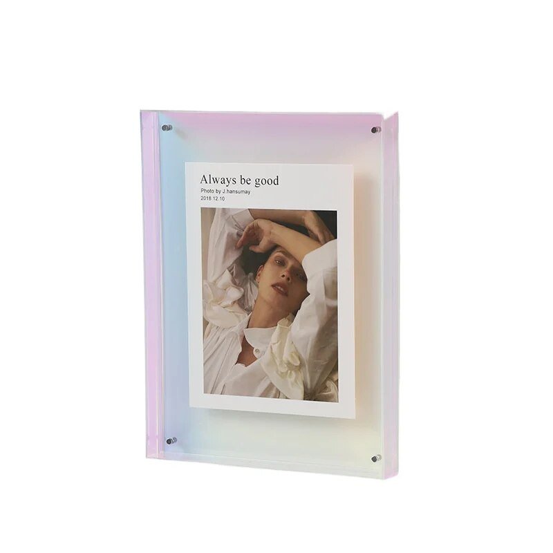 Gekleurd Transparant Acryl Fotolijst