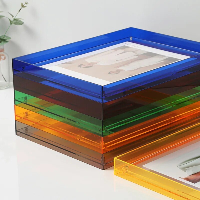 Gekleurd Transparant Acryl Fotolijst