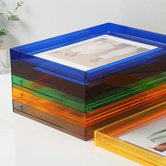 Gekleurd Transparant Acryl Fotolijst