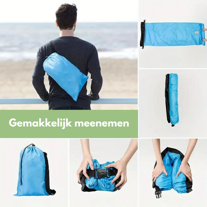 Air Lounger - Handig Luchtbed