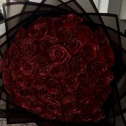 Glitterrozen in Geschenkdoos – Romantisch & Blijvend Cadeau