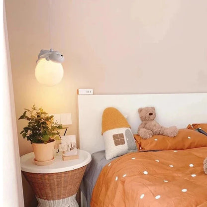 GlowCritter - Hanglamp in maanstijl