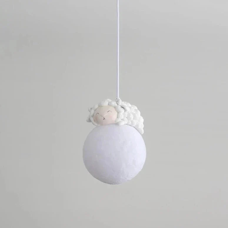GlowCritter - Hanglamp in maanstijl