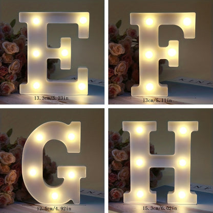 GlowText - Draadloze LED Letterlamp voor Unieke Stijl