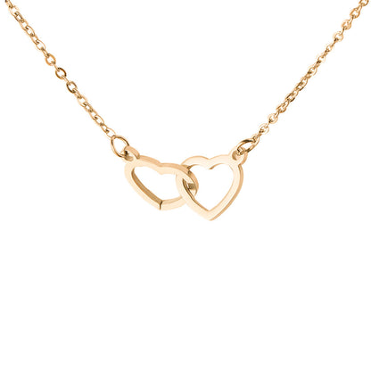 Cadeauset Roos & Ketting HartLicht – Eeuwige Roos met Verstopte Liefdesketing