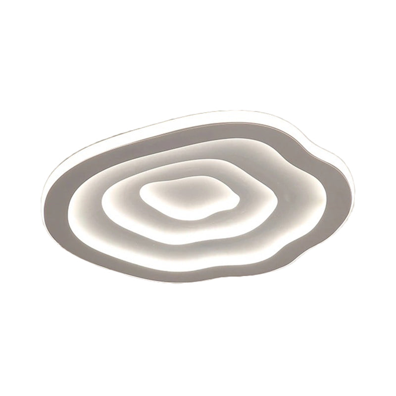 Golvend Acryl Plafondlamp - LED Wit Flushmount Warm/Wit Licht