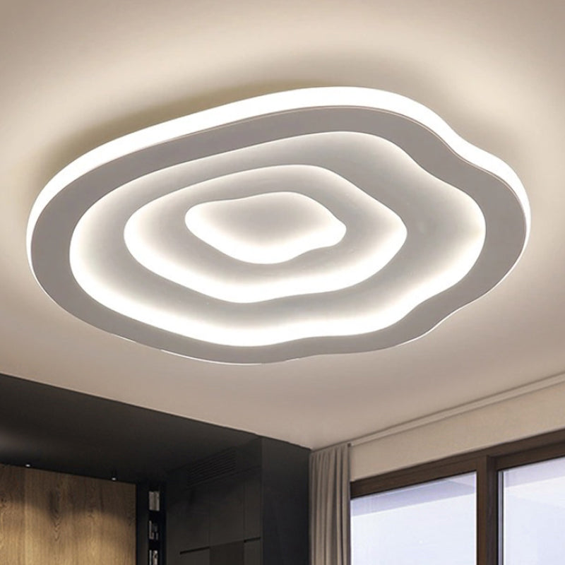 Golvend Acryl Plafondlamp - LED Wit Flushmount Warm/Wit Licht