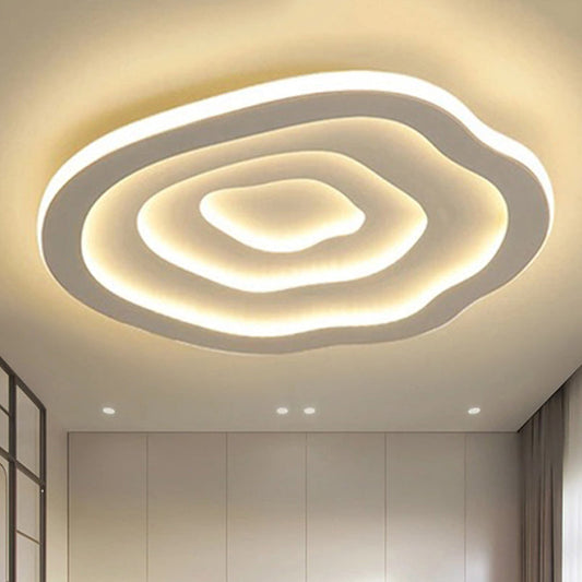 Golvend Acryl Plafondlamp - LED Wit Flushmount Warm/Wit Licht