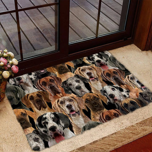 Groepje Great Danes Deurmat