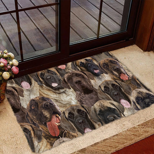 Groepje  Mastiff Deurmat