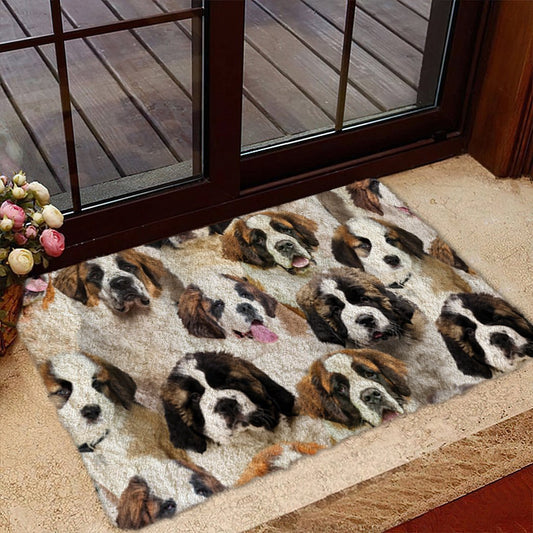 Groepje St. Bernards Deurmat