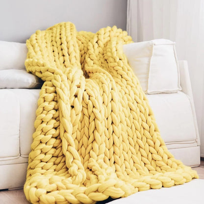Grofgebreide Dekens – Gezellige Wolldeck voor Elke Kamer – Zacht & Warm – Perfect voor Bank en Bed