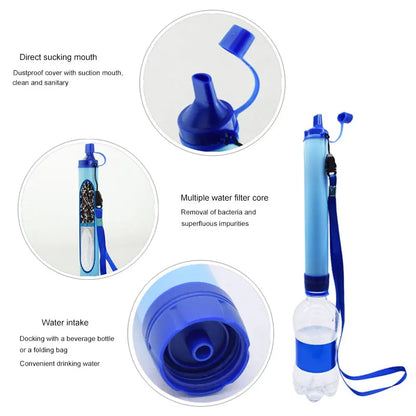 Draagbare Waterfilter met Viertraps Filtratiesysteem