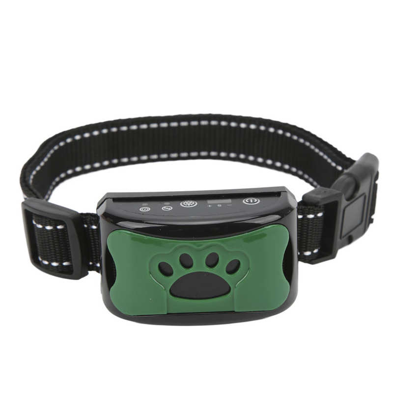 Pijnloze Anti-Blaf Halsband – Trillingen & Ultrasoon voor Honden