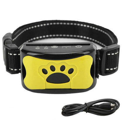 Pijnloze Anti-Blaf Halsband – Trillingen & Ultrasoon voor Honden
