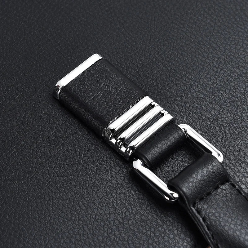 Luxe Leren Laptoptas met Schouderriem en Meerdere Vakken – Geschikt voor 14-15 inch Laptops