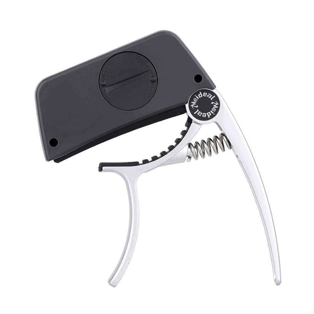 Capo & Tuner "TuneGrip" – 2-in-1 Gitaaraccessoire met LCD-scherm
