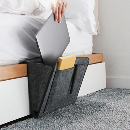 Handige opbergvakken voor aan je bed of bank - Opruimen - Opbergvak - Opbergzak - Gemakkelijk - Woonaccessoires