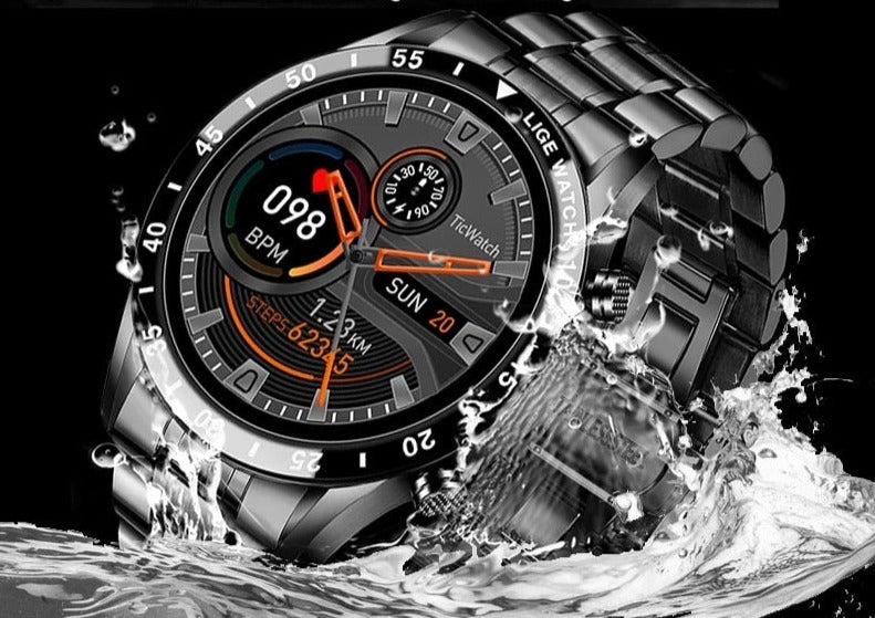 Luxe 4G Smartwatch – Stijlvolle Horloge met Oproepen, GPS & Gezondheidsfuncties