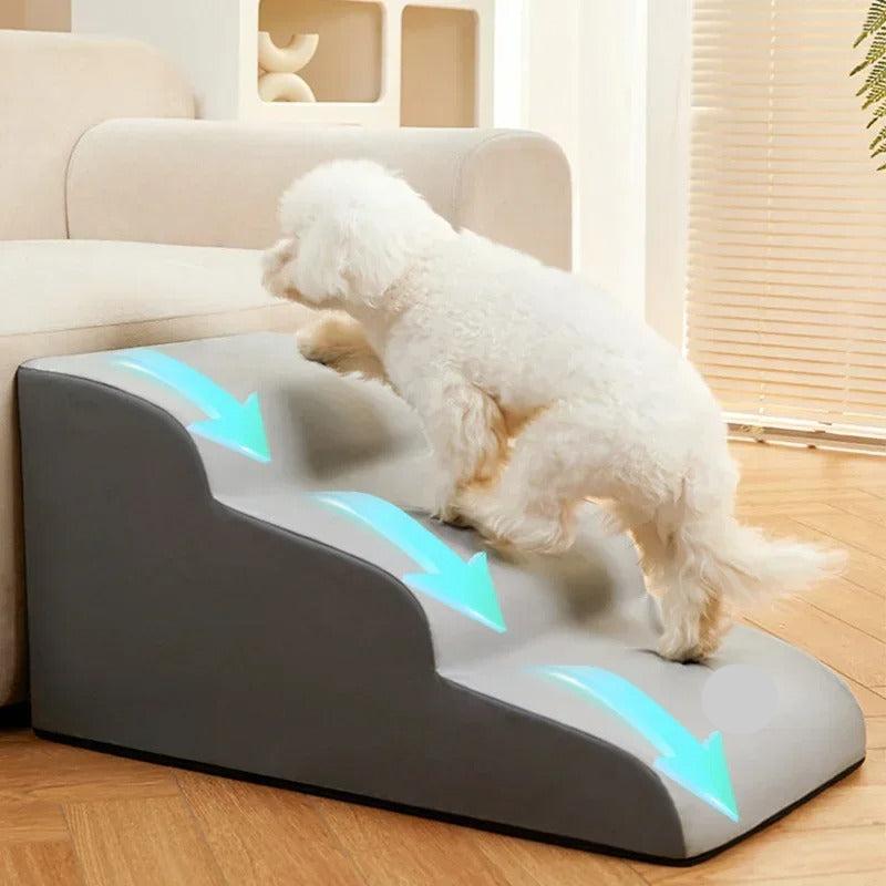 Help Jouw Huisdier Comfortabel Hogerop met Onze Toegangsbed Ladder Voor Honden