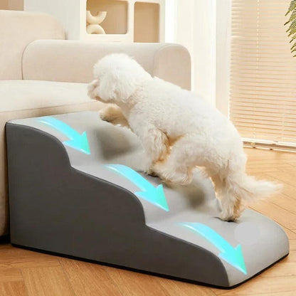 Help Jouw Huisdier Comfortabel Hogerop met Onze Toegangsbed Ladder Voor Honden