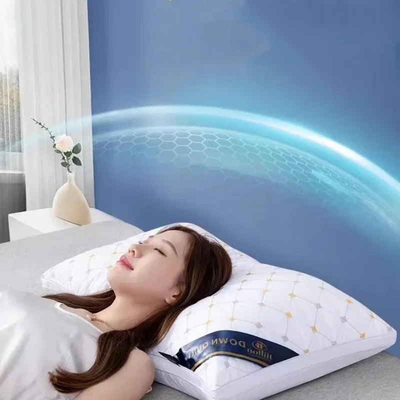 ComfyStay Hotel Hoofdkussen - Polyester, Ondersteunend, Wasbaar
